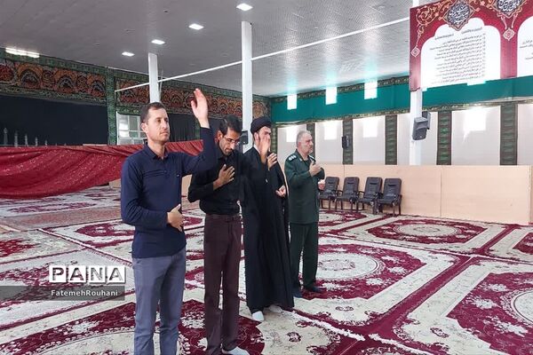 عزاداری پرشور نوجوانان شهرستان خلیل‌آباد در اجتماع بزرگ احلی من العسل