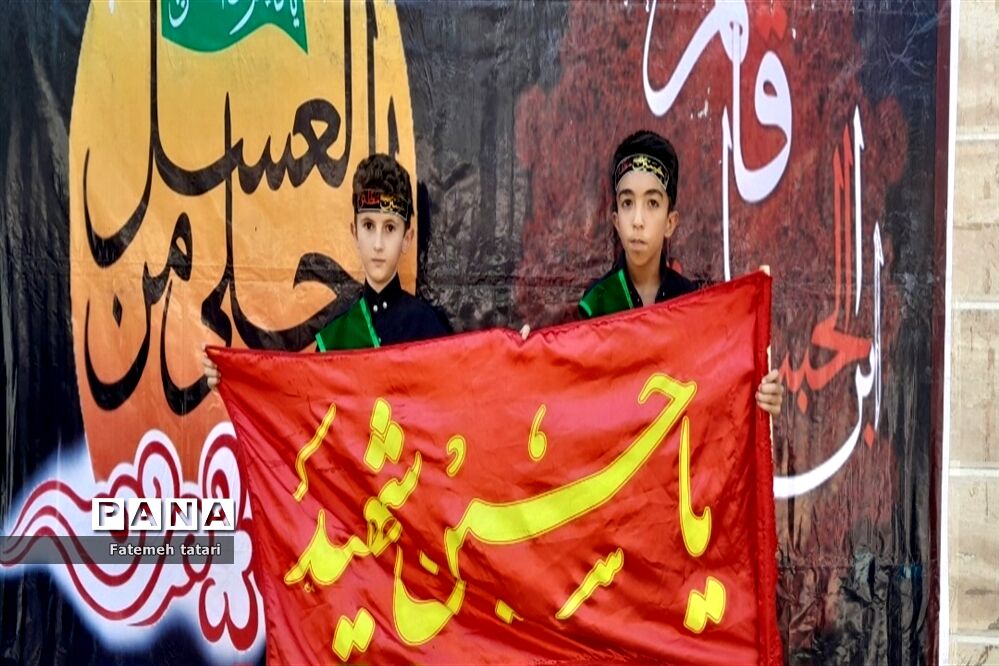 یازدهمین سوگواری احلی من العسل در شهرستان بام و صفی‌آباد