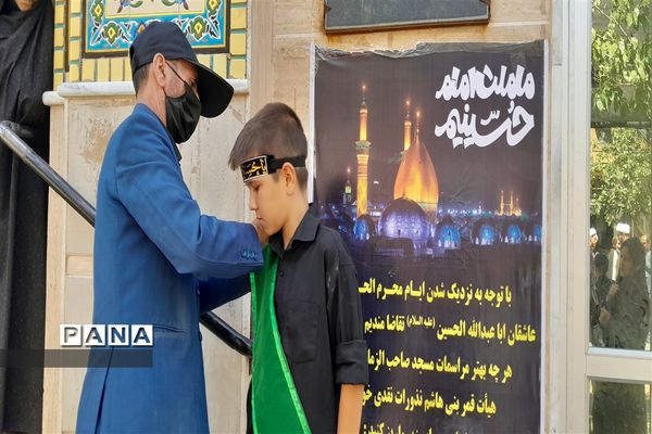 یازدهمین سوگواری احلی من العسل در شهرستان بام و صفی‌آباد