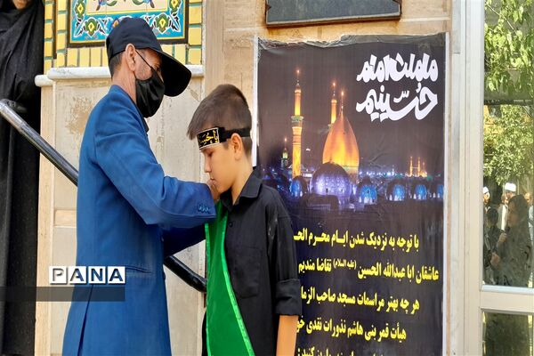 یازدهمین سوگواری احلی من العسل در شهرستان بام و صفی‌آباد