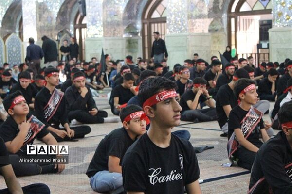 برگزاری سوگواره احلی من العسل با حضور ۸۰۰ نفر از نوجوانان شیرازی