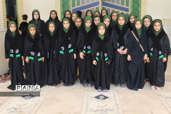 مراسم عزاداری و روضه‌خوانی دهه اول محرم در حسینیه بزرگ شهرستان زارچ