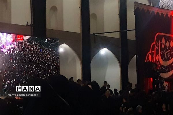 عزاداری شب ششم محرم در حسینیه سفید اشکذر
