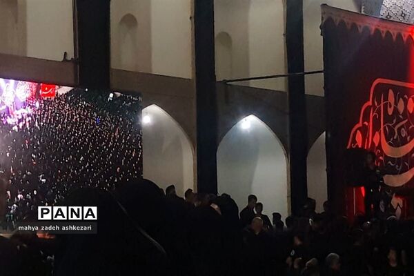 عزاداری شب ششم محرم در حسینیه سفید اشکذر