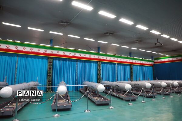 آیین الحاق موشک کروز دریایی ابومهدی به نیروی دریایی ارتش و سپاه