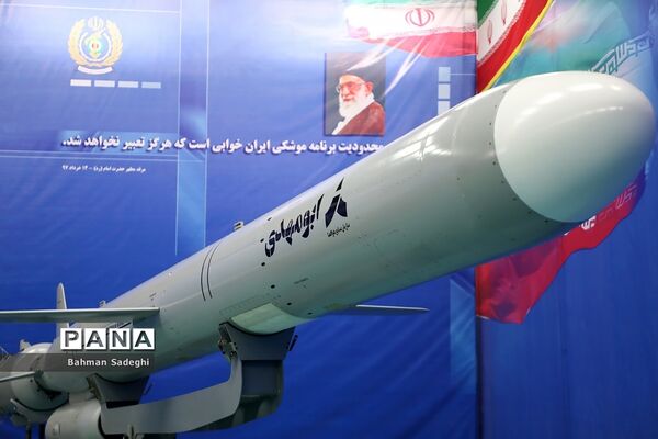 آیین الحاق موشک کروز دریایی ابومهدی به نیروی دریایی ارتش و سپاه
