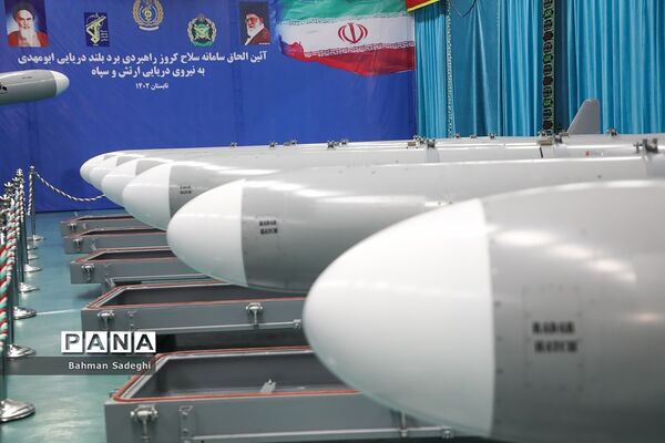 آیین الحاق موشک کروز دریایی ابومهدی به نیروی دریایی ارتش و سپاه