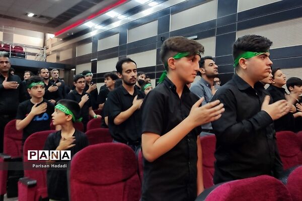 اجتماع نوجوانان شهرستان شهریار در یازدهمین سوگواره احلی من العسل