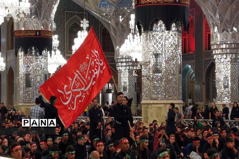 سوگواره  احلی من العسل با محوریت نوجوانان در حرم مطهر رضوی