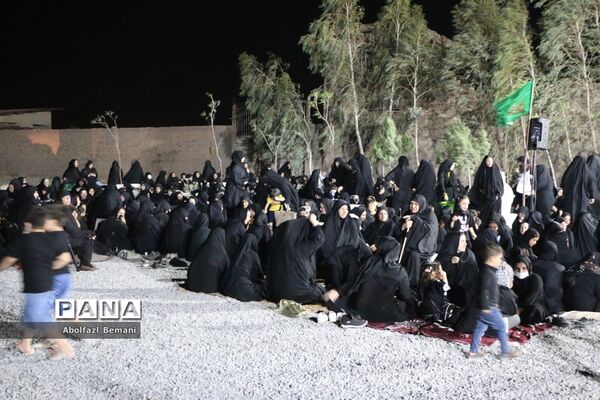 برپایی هیات عزاداری در قم
