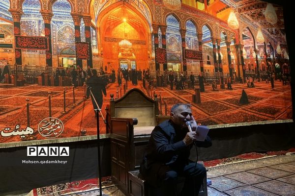 مراسم ششمین شب عزاداری سیدالشهدا(ع) در جعفرآباد قم