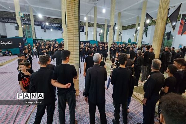 مراسم ششمین شب عزاداری سیدالشهدا(ع) در جعفرآباد قم