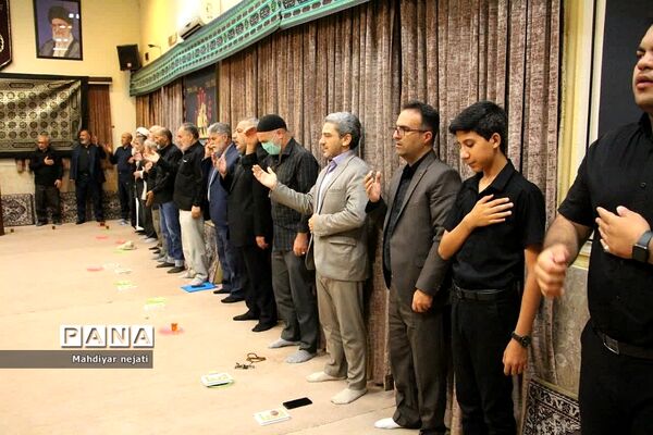 مراسم عزاداری دهه محرم در دفتر امام‌جمعه رودهن