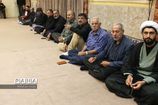 مراسم عزاداری دهه محرم در دفتر امام‌جمعه رودهن