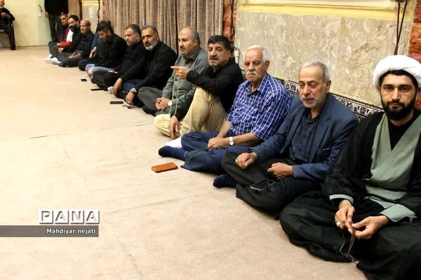 مراسم عزاداری دهه محرم در دفتر امام‌جمعه رودهن