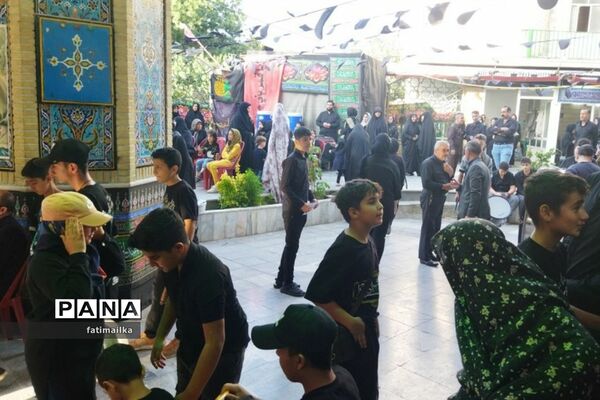 برگزاری سوگواره احلی‌من‌العسل در امامزاده اسماعیل فیروزکوه