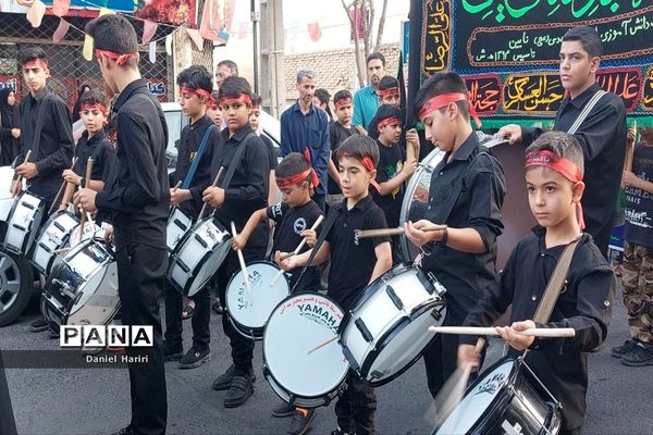 تجمع بزرگ احلی من العسل با حضور نوجوانان حسینی نایین