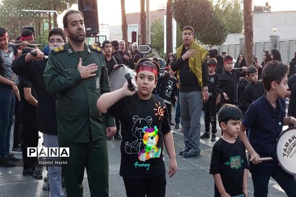 تجمع بزرگ احلی من العسل با حضور نوجوانان حسینی نایین