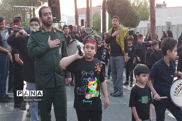 تجمع بزرگ احلی من العسل با حضور نوجوانان حسینی نایین