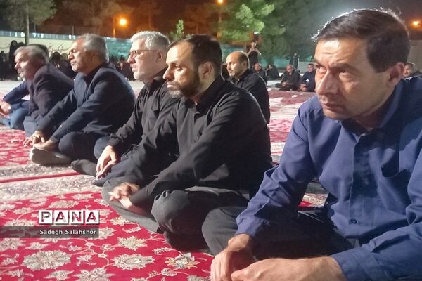 هیئت فرهنگیان کاشمر در شب هفتم محرم