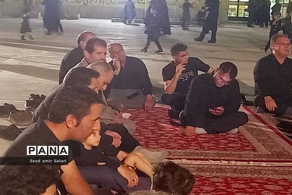 هیئت فرهنگیان کاشمر در شب هفتم محرم