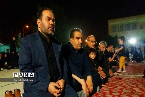 هیئت فرهنگیان کاشمر در شب هفتم محرم