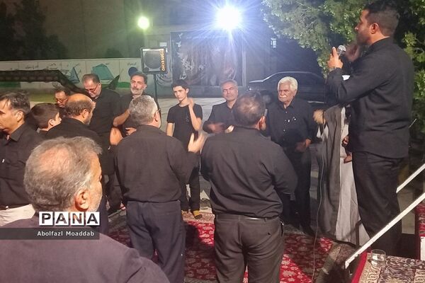هیئت فرهنگیان کاشمر در شب هفتم محرم