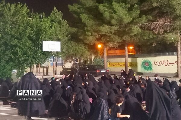هیئت فرهنگیان کاشمر در شب هفتم محرم