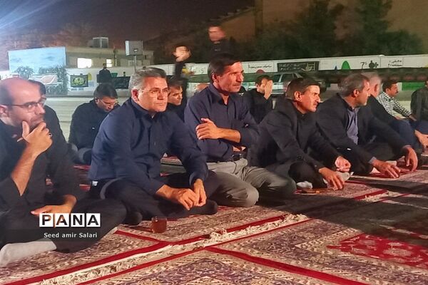هیئت فرهنگیان کاشمر در شب هفتم محرم