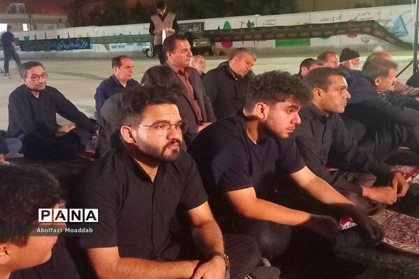هیئت فرهنگیان کاشمر در شب هفتم محرم