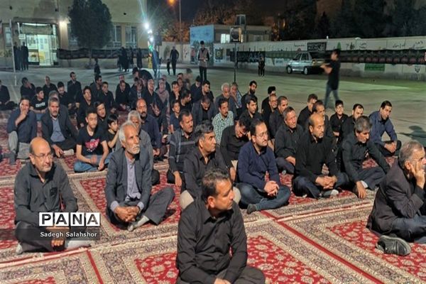 هیئت فرهنگیان کاشمر در شب هفتم محرم