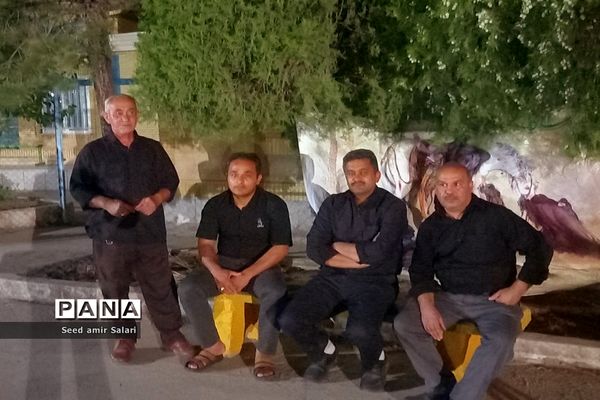 هیئت فرهنگیان کاشمر در شب هفتم محرم