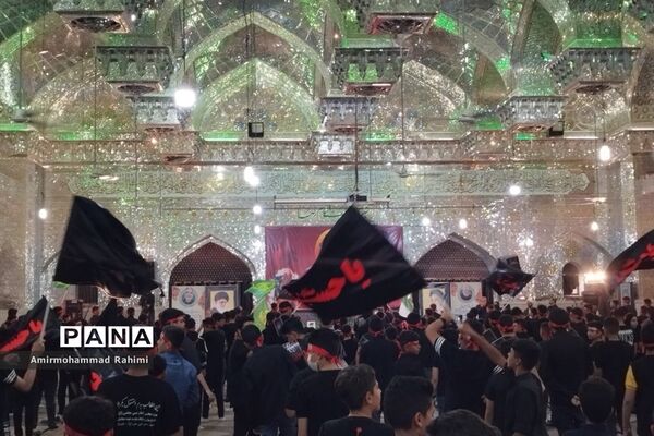 اجتماع بزرگ «احلی من العسل» در حرم مطهر حضرت سید علاءالدین (ع)