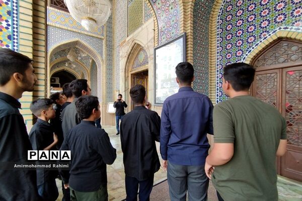 اجتماع بزرگ «احلی من العسل» در حرم مطهر حضرت سید علاءالدین (ع)