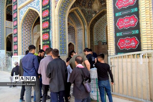 اجتماع بزرگ «احلی من العسل» در حرم مطهر حضرت سید علاءالدین (ع)