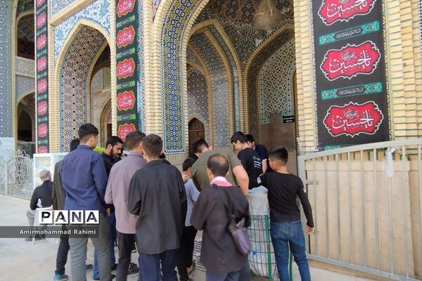 اجتماع بزرگ «احلی من العسل» در حرم مطهر حضرت سید علاءالدین (ع)