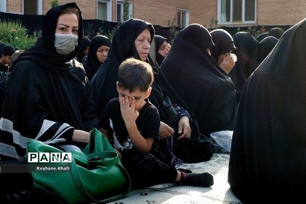عزاداری محرم در حوزه علمیه امام جعفر صادق(ع) پاکدشت
