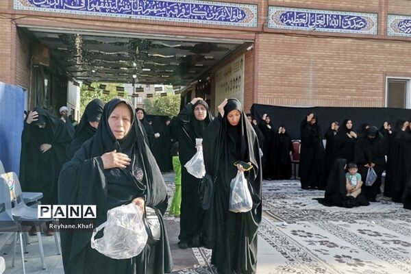 عزاداری محرم در حوزه علمیه امام جعفر صادق(ع) پاکدشت