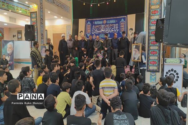 مراسم عزاداری هیات بزرگ دانش‌آموزان حسینی در شیراز