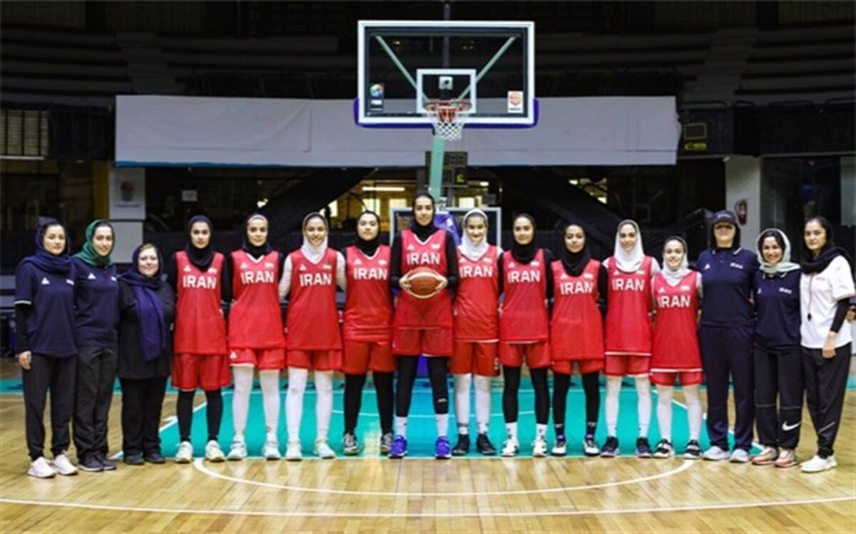 سومین برد متوالی تیم ملی بسکتبال بانوان ایران مقابل اردن