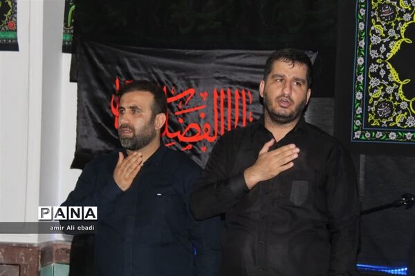 مراسم عزاداری حسینی در آموزش و پرورش ناحیه 2 ساری