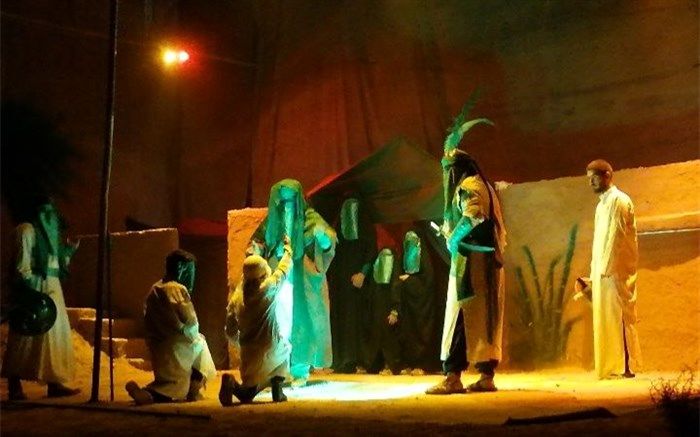 اجرای نمایش‌واره نفس غمبار در نیشابور