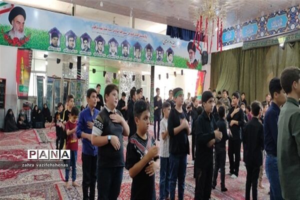 مراسم سوگواری «احلی من العسل» در شهرستان شیروان