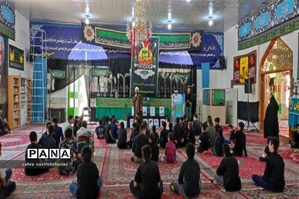مراسم سوگواری «احلی من العسل» در شهرستان شیروان