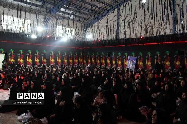 مراسم سوگواره ( احلی من العسل) هیات حسین جان شهرستان بجنورد