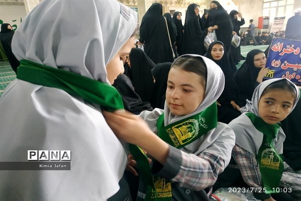 برگزاری سوگواره «احلی من العسل»  در امامزاده سید حمزه ‌کاشمر