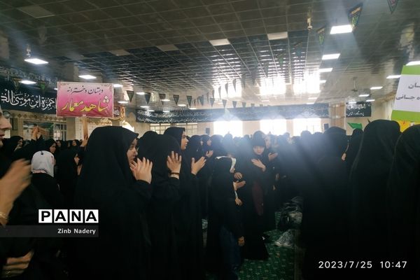 برگزاری سوگواره «احلی من العسل»  در امامزاده سید حمزه ‌کاشمر