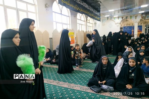 برگزاری سوگواره «احلی من العسل»  در امامزاده سید حمزه ‌کاشمر