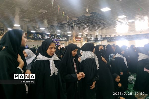 برگزاری سوگواره «احلی من العسل»  در امامزاده سید حمزه ‌کاشمر