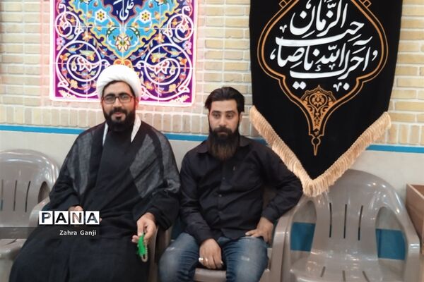 مراسم سوگواری بنیاد مهدی موعود در  ناحیه یک  شیراز